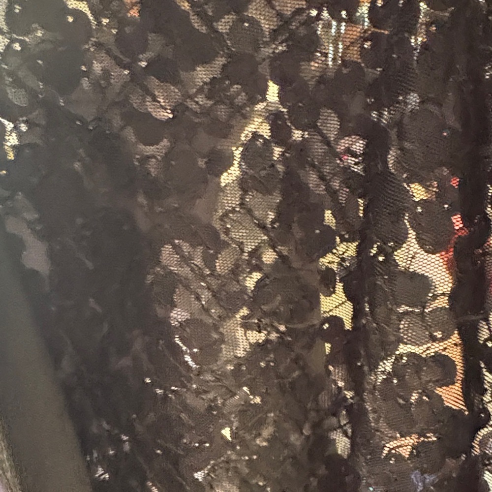 Calvin Klein Black Sequin Scoop Tank - Picture 5 of 5